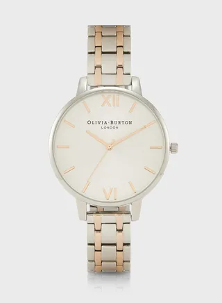 Silver Analog Watch