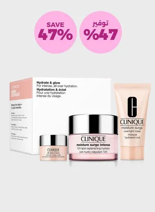 Intense Hydrate + Glow Skincare Set, Savings 47%