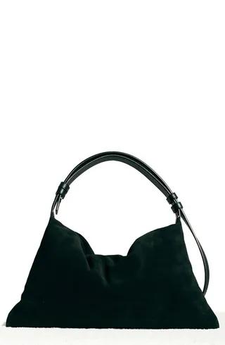 Convertible Suede Puffin Bag