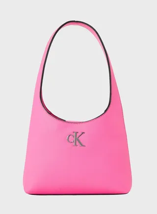 Minimal Monogram Shoulder Bag