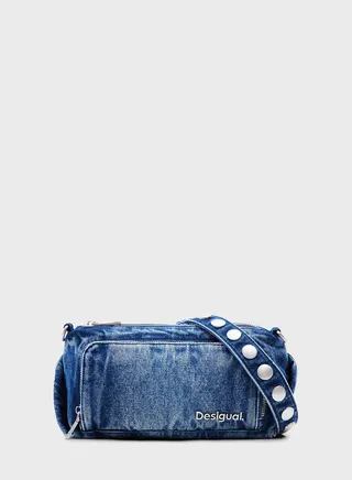 Logo Detailed Zip Over Crossbody