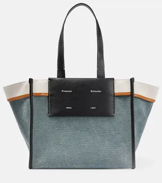 White Label Morris Large canvas tote