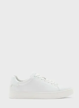 Lace Up Low Top Sneakers