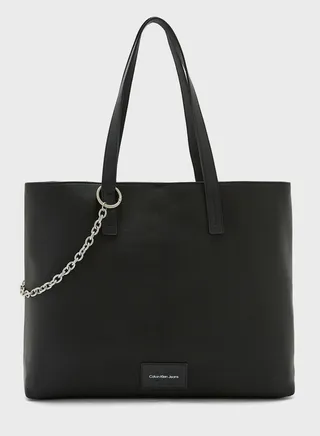 Sculpted Slim Square Tote