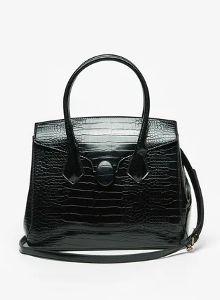 Textured Tote Bag