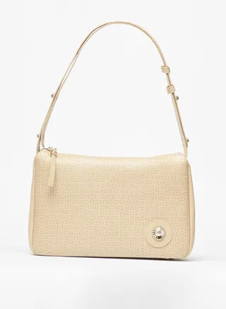 Monogram Print Shoulder Bag By Shoexpress