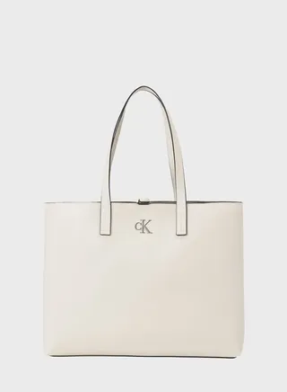 Minimal Monogram Slim Tote