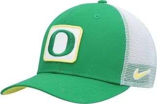 Men's Nike Green Oregon Ducks Classic99 Trucker Snapback Hat