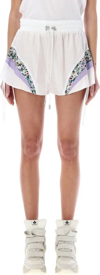 Isabel Marant Étoile Panelled Drawstring Shorts