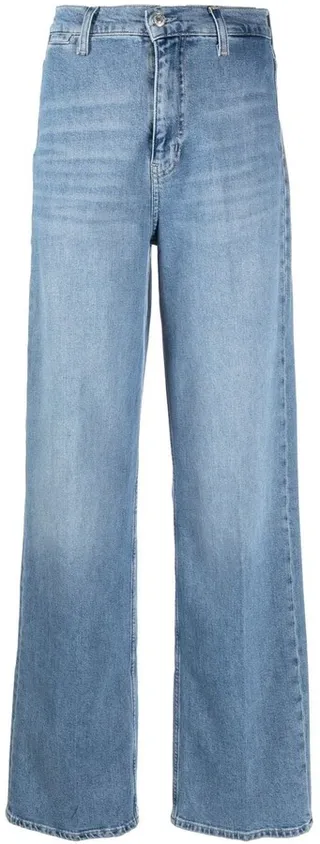 High-Rise Wide-Leg Jeans