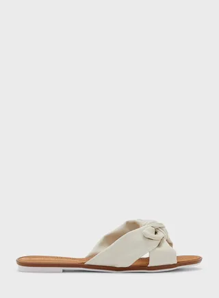 Margo Cross Strap Flat Sandals