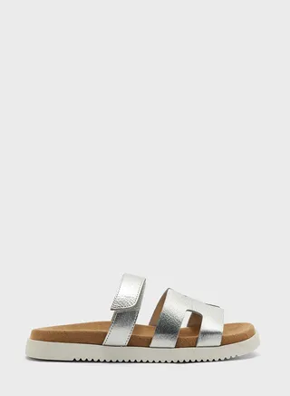 Multi Strap Flat Sandals
