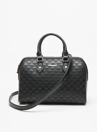 Women's Textured Tote Bag