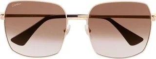 Square-Frame Sunglasses
