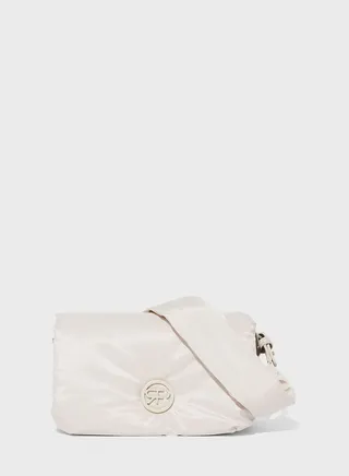 Logo Detail Flap Over Crossbody