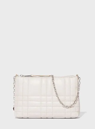 Quilted Chain Detailed Crossbody
