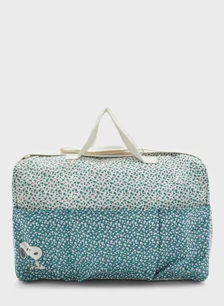 Top Handle Zip Over Cosmetic Bag