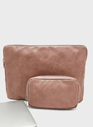 13" Laptop Case With Small Case