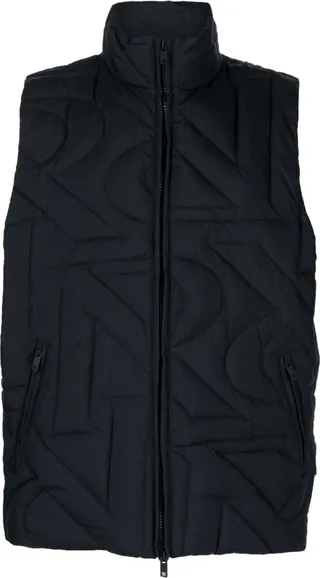 Logo-Quilted Gilet