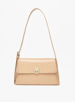 Textured Shoulder Bag