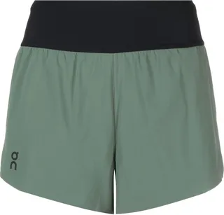 Green Layered Running Shorts