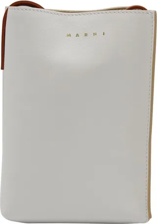 Marni Logo Printed Shoulder Bag