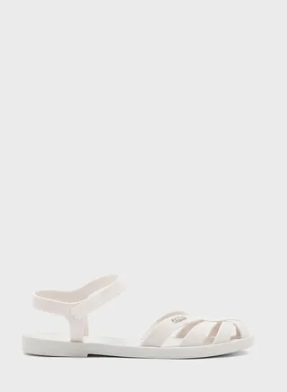 Ankle Strap Low Heel Sandals