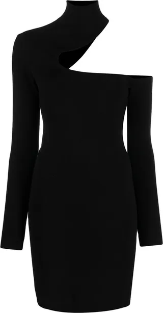 One-Shoulder Mini Bodycon Dress