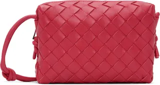 Bottega Veneta Pink Mini Loop Camera Bag