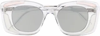 Transparent-Frame Sunglasses