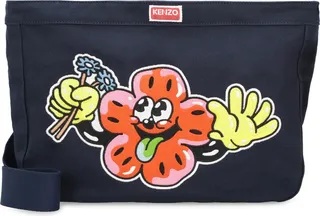 Embroidered Shoulder Bag