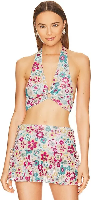 Hello Daisy Halter Top