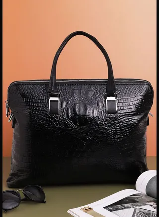 Textured Office Hand Bag with Zip Lock For Women