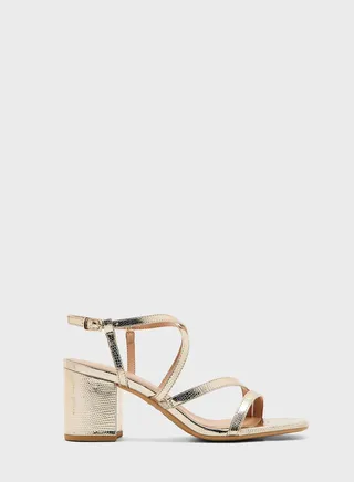 Wf Taco Block Heel Sandals