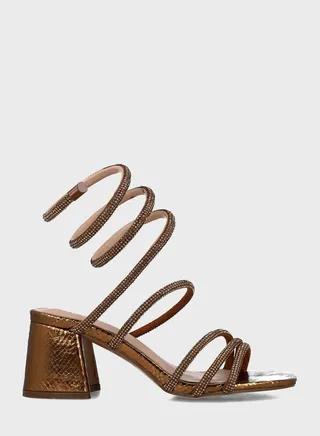 Multi Strap High Heel Sandals