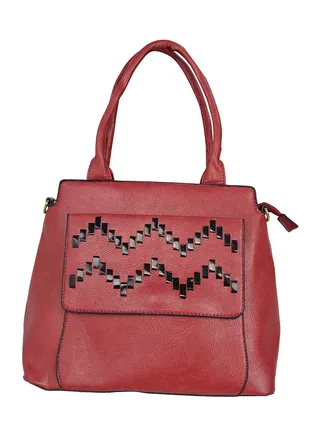 Split Leather Shoulder Bag