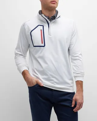 Men's Forge Performance Quarter-Zip Sweater
