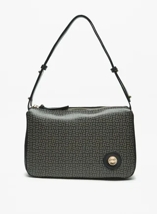 Monogram Print Shoulder Bag By Shoexpress