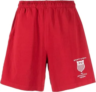 Logo-Print Track Shorts