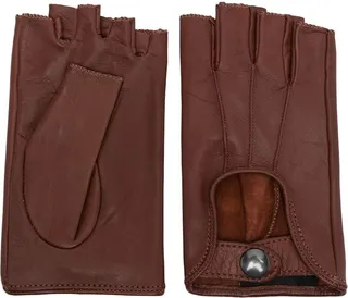 Fingerless Leather Gloves