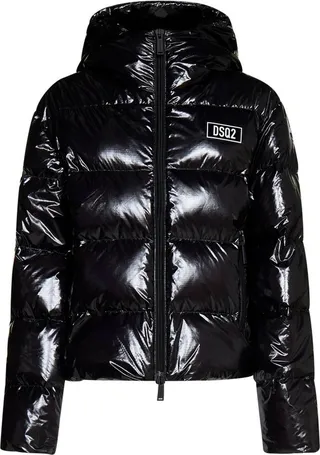 Dsquared2 Logo Patch Down Jacket