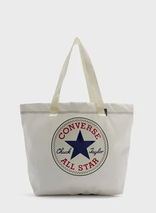 Chuck Taylor Patch Leopard Tote