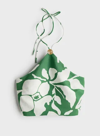 Halter Neck Crop Top