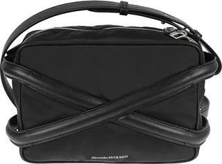 Cross Top Zip Shoulder Bag