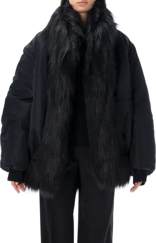 Saint Laurent Oversize Bomber Jacket