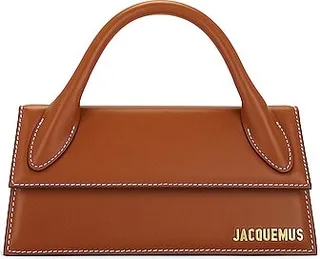 JACQUEMUS Le Chiquito Long Bag in Brown