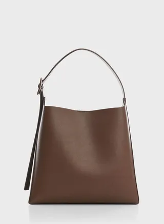 Top Handle Zip Over Tote