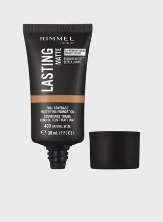 Rimmel Lasting Finish Matte Foundation – 400 – Natural Beige, 30ml