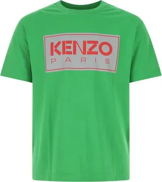 Kenzo Logo-Printed Crewneck T-Shirt