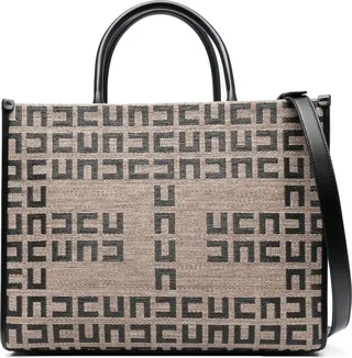 Shopping Bag With Logo All Over